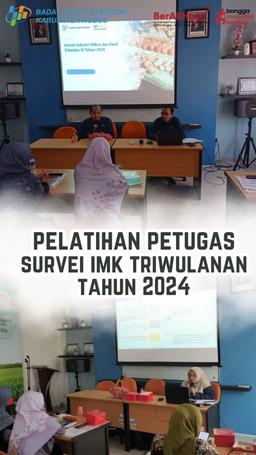 Pelatihan Petugas Survei IMK Triwulanan 2024