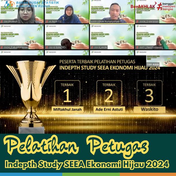 Pelatihan Petugas Indepth Study SEEA Ekonomi Hijau 2024