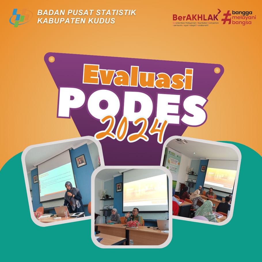 Evaluasi Pendataan PODES 2024